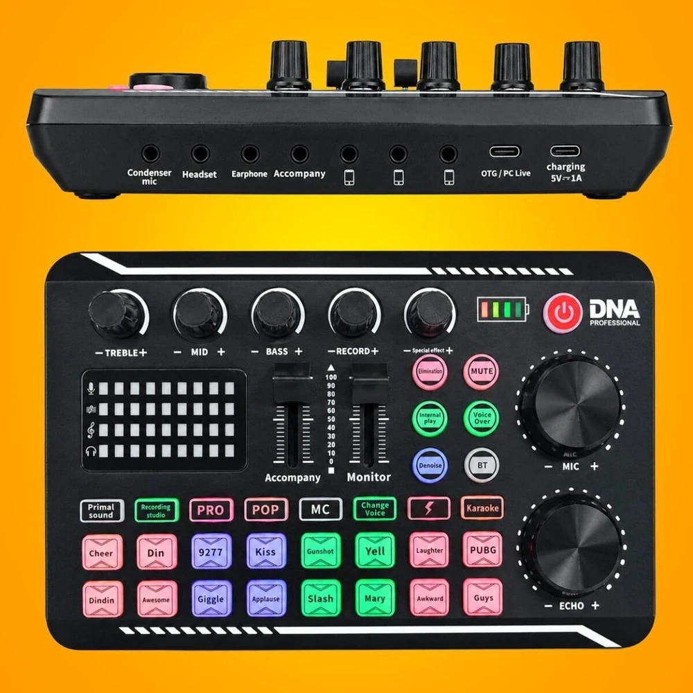 DNA Akumulatorowa zewnętrzna karta dźwiękowa ME-STUDIO CARD