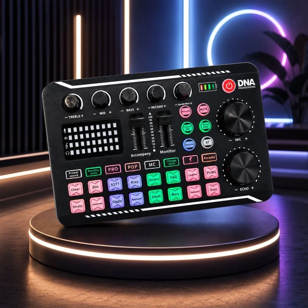 DNA Akumulatorowa zewnętrzna karta dźwiękowa ME-STUDIO CARD
