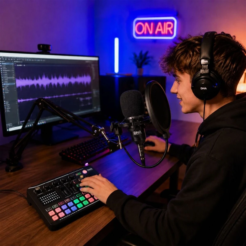 DNA Akumulatorowa zewnętrzna karta dźwiękowa ME-STUDIO CARD