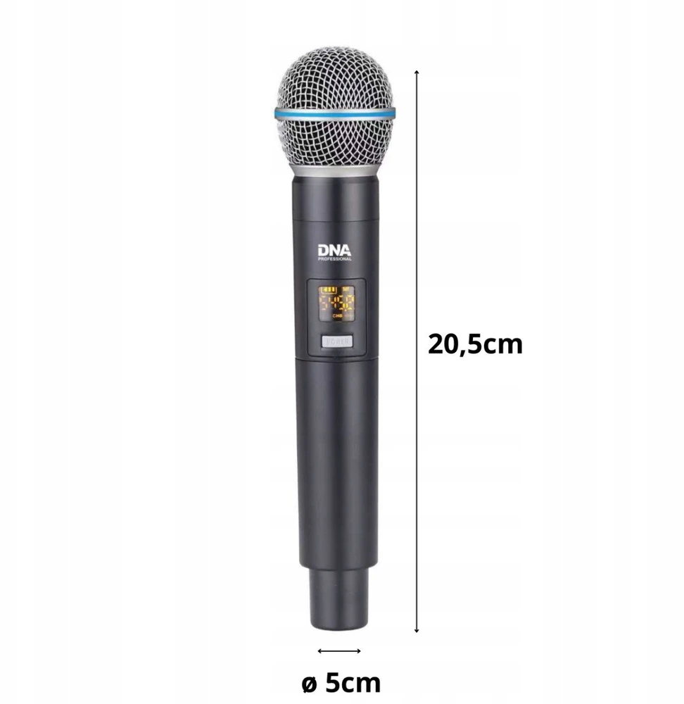 Carruzzo DNA BAT DUAL VOCAL SET belaidis įkraunamas rinkinys