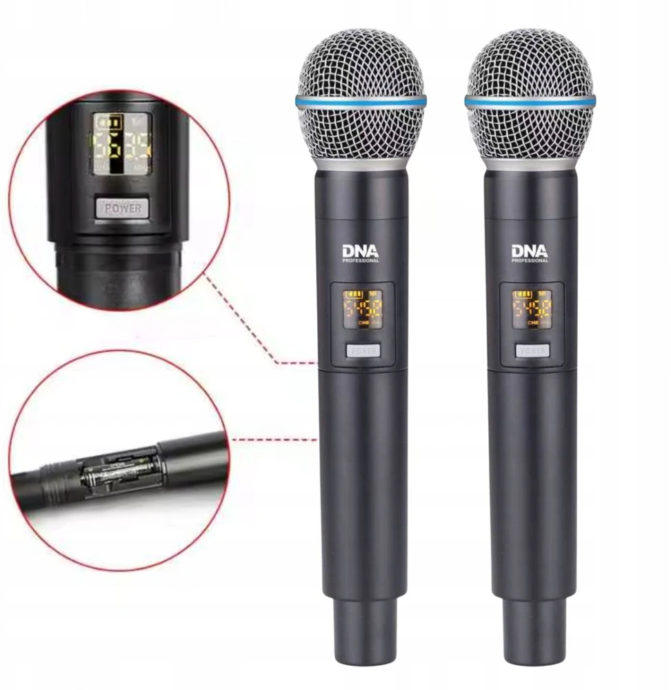 Carruzzo DNA BAT DUAL VOCAL SET belaidis įkraunamas rinkinys