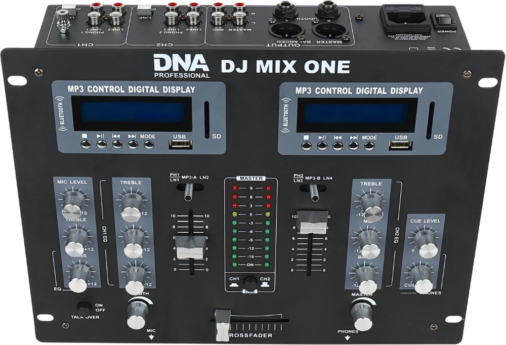 Carruzzo DNA DJ MIX ONE analoginis stereo garso maišytuvas „Blu-ray“