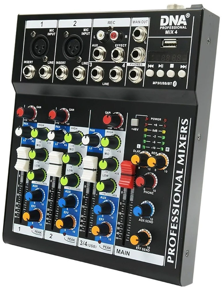 DNR DNA Professional MIX 4 – analoginis garso maišytuvas