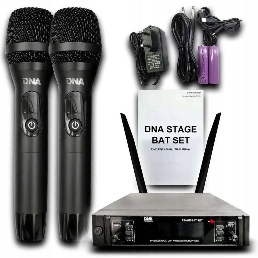 Carruzzo DNA STAGE BAT SET komplektas belaidis 2x akumulat
