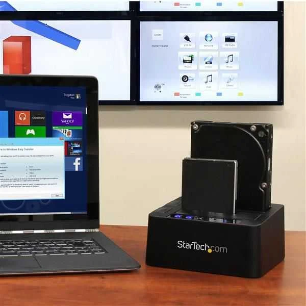 Doko stotelė StarTech 2.5''/3.5'' SATA - USB 3.2 Gen 2 (SDOCK2U313R)