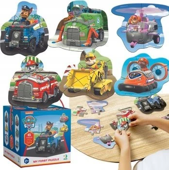 Dodo dėlionės vaikams Paw Patrol (6 dėlionės)