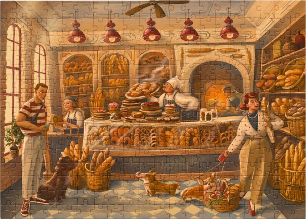 Dodo dėlionė Kepyklėlė (300 det.)