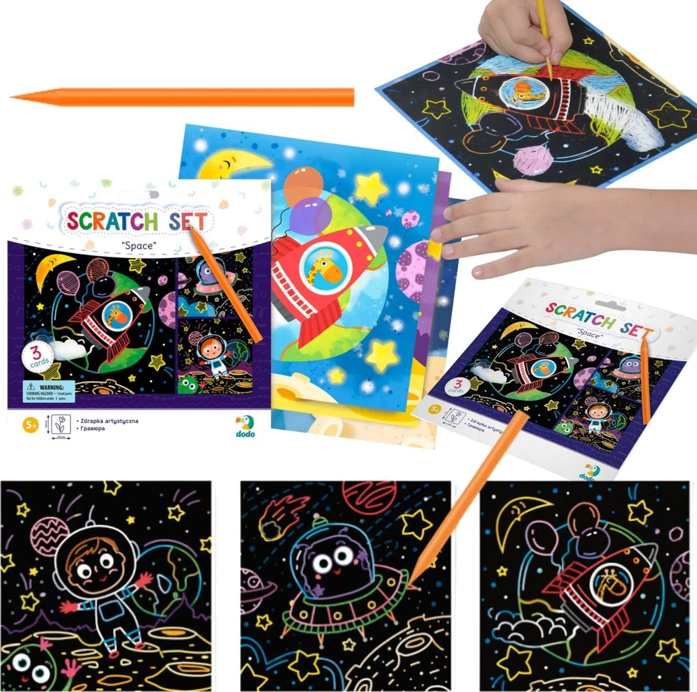 Dodo braižymo rinkinys Kosmosas