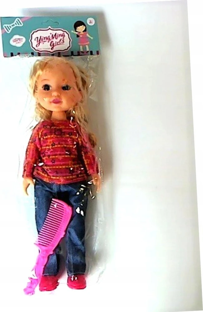 Doerr Mz Import *****Lėlė 33cm su grzebieniem 003-I 06881