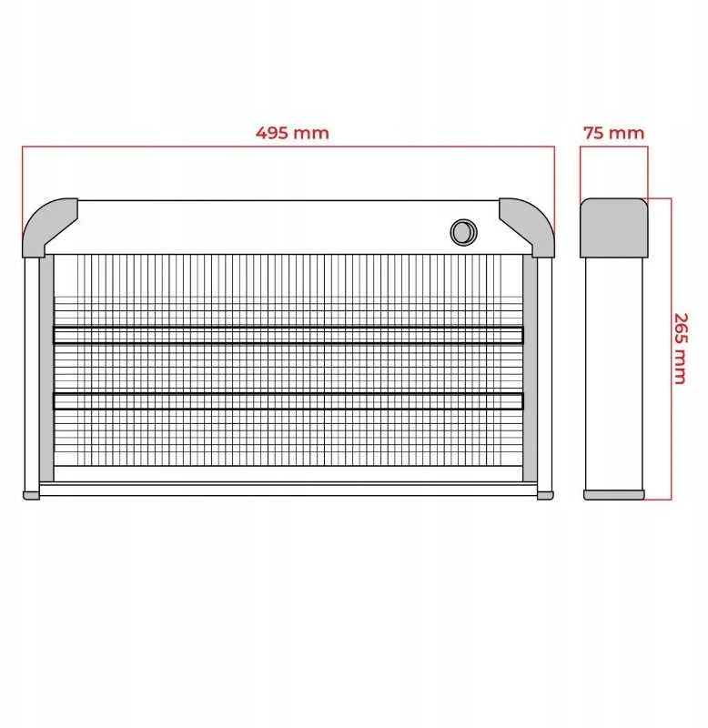 Doerr Mosquito lamp 30W/80m2 IP20 fin MKE005