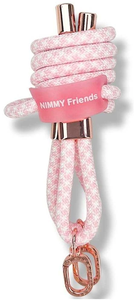 Komplektas per petį + dirželis rankai Nimmy Cool&Cute 2.0 rožinės spalvos