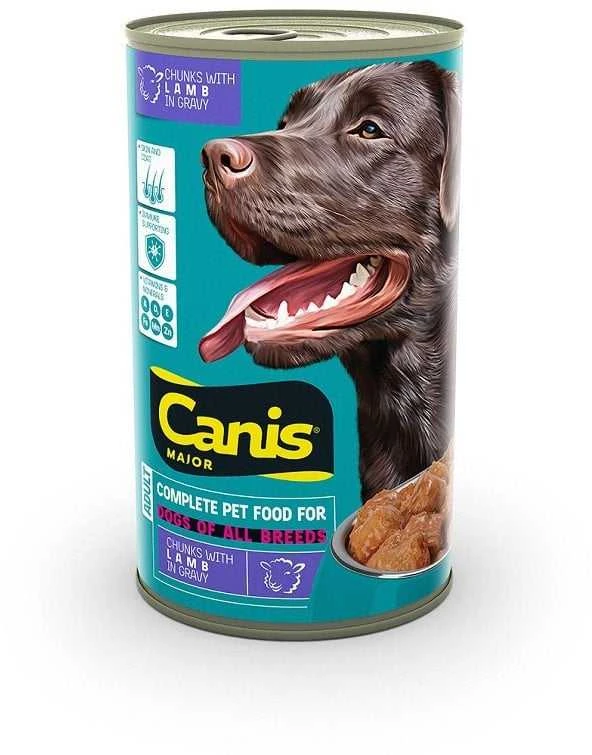 Šlapias šunų maistas Canis, ėriena, 1.25 kg