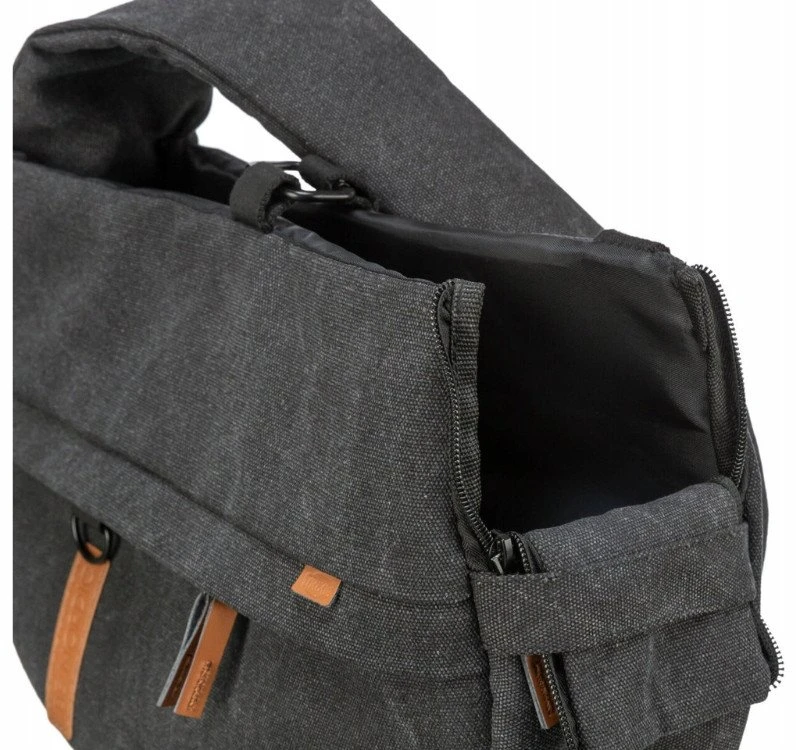 DoggyDolly Be Nordic Ingrid, torba-nosidė, juoda, 35 × 25 × 13 cm