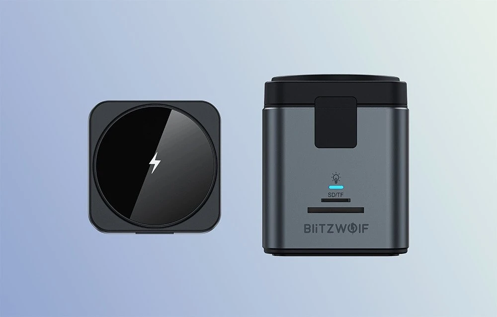„Blitzwolf 9in1“ įkrovimo stotelė BW-TH17 + 15 W įkroviklis