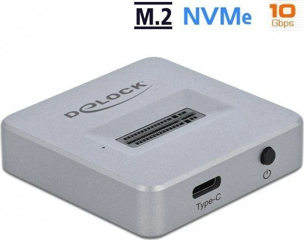 Delock M.2 NVMe SSD stotelė su USB-C jungtimi