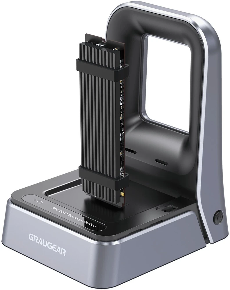GRAUGEAR prijungimo stotelė 4.0, skirta M.2 PCIe Gen4x4 NVMe SSD