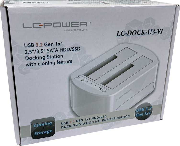 Doko stotelė LC-Power LC-DOCK-U3-VI