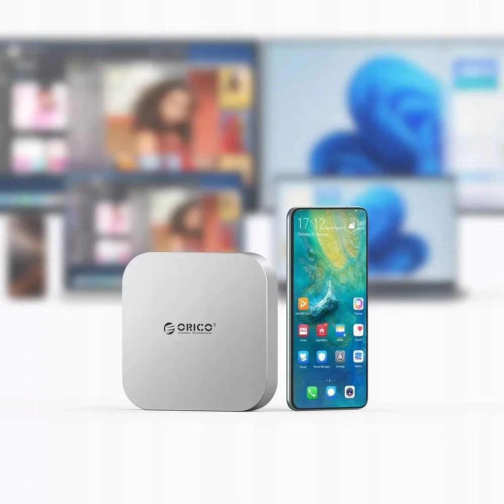 „Orico MiniLink 9-in-1“ prijungimo stotelė – „Sidabrinis“