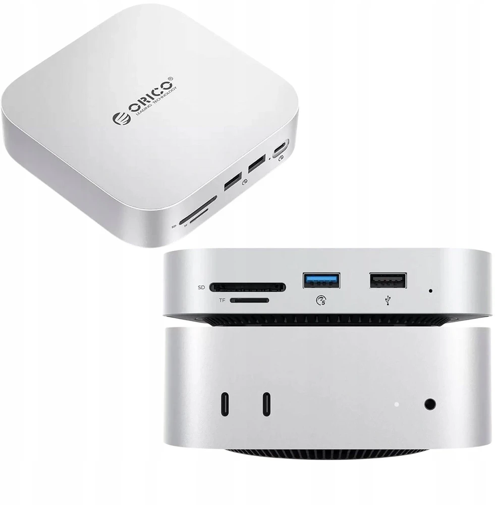 „Orico MiniLink 9-in-1“ prijungimo stotelė – „Sidabrinis“