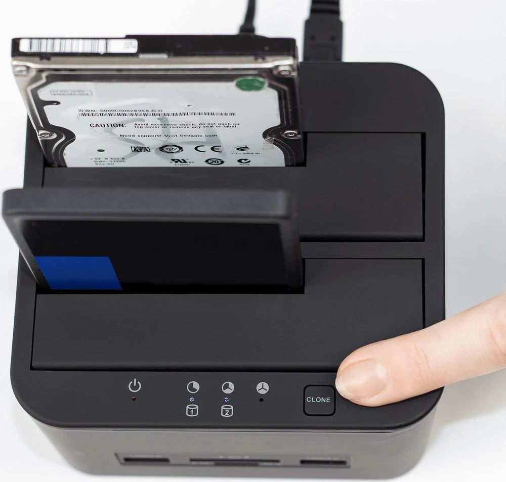 Doko stotelė Reagle Bazinė stotelė DOKUJĄCA DYSKÓW HDD SSD 2x USB CZYTNIK KART