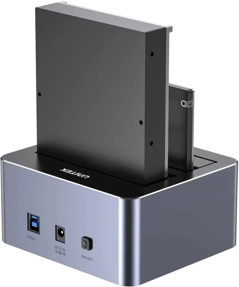 Klonavimo Stotis - UNITEK 2X SATA 2,5"/3,5" USB 5GB