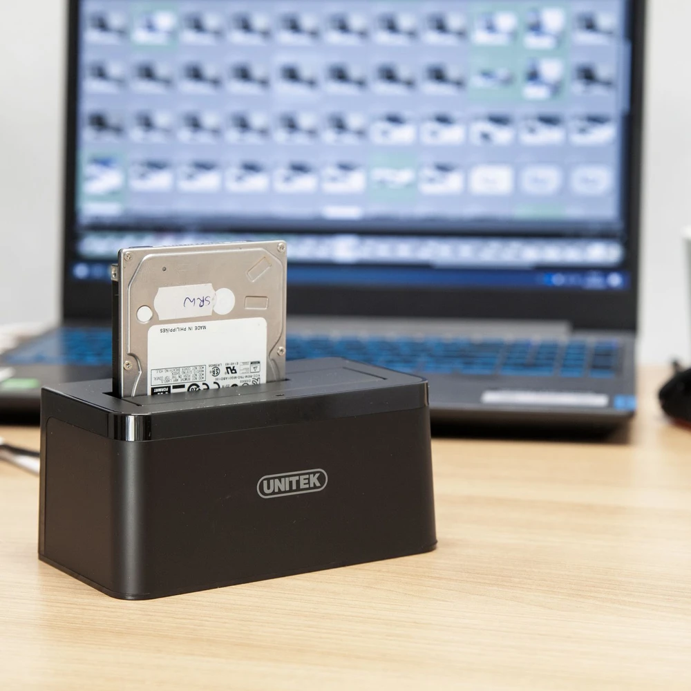 Pelė UNITEK Y-1078 Unitek HDD/SSD USB 3.0 įkrovimo stotelė, Y-1078
