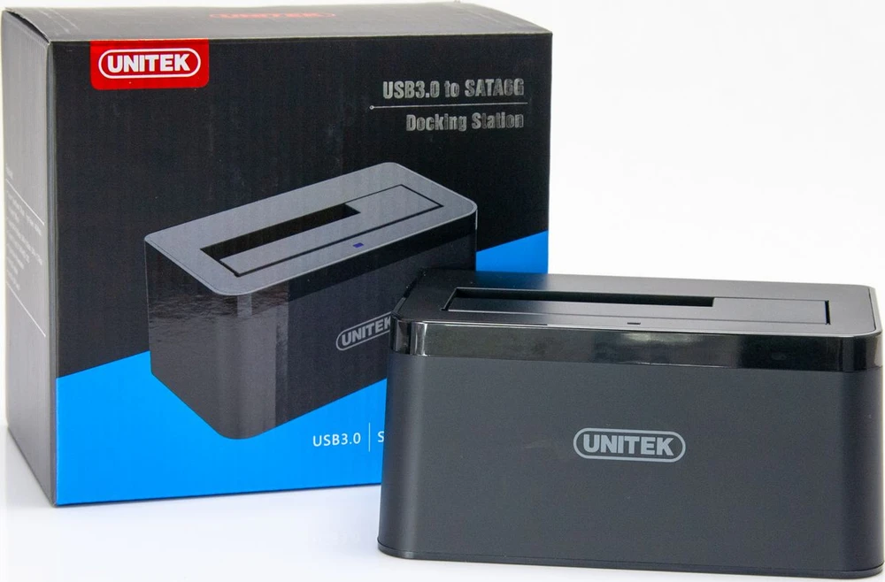 Pelė UNITEK Y-1078 Unitek HDD/SSD USB 3.0 įkrovimo stotelė, Y-1078
