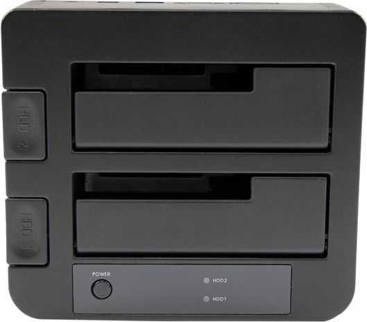 Kietasis diskas Doko stotelė StarTech Dual Drive Docking Base, 2,5"/3,5" (SDOCK2U33EB)