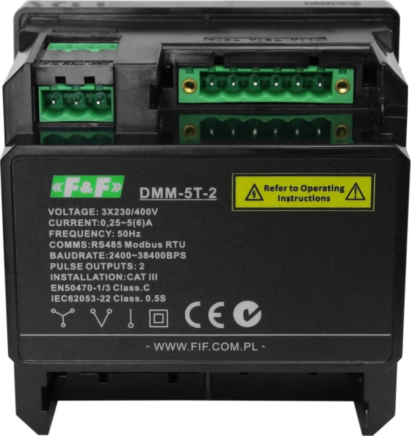F&F DMM-5T-2 MULTIMETR PANELOWY MODBUS