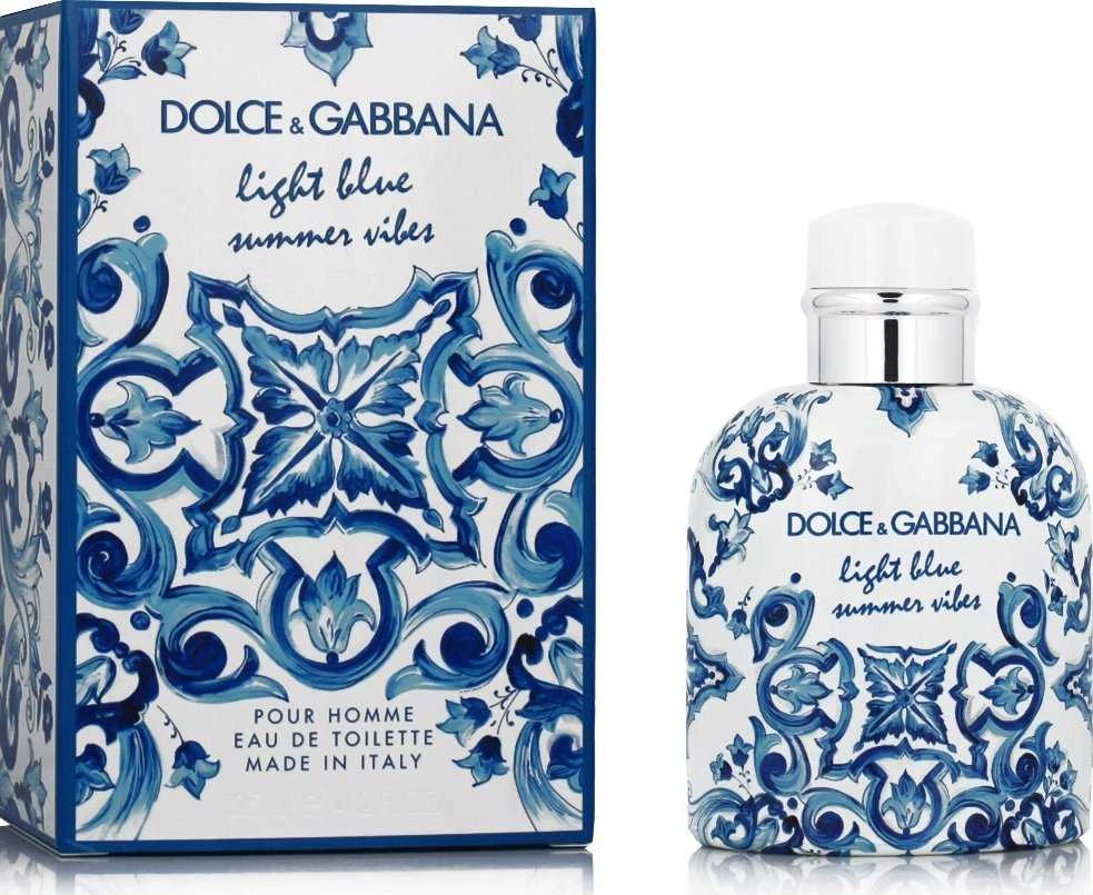 Kvepalai vyrams Dolce & Gabbana Light Blue Summer Vibes Pour Homme EDT, 125 ml