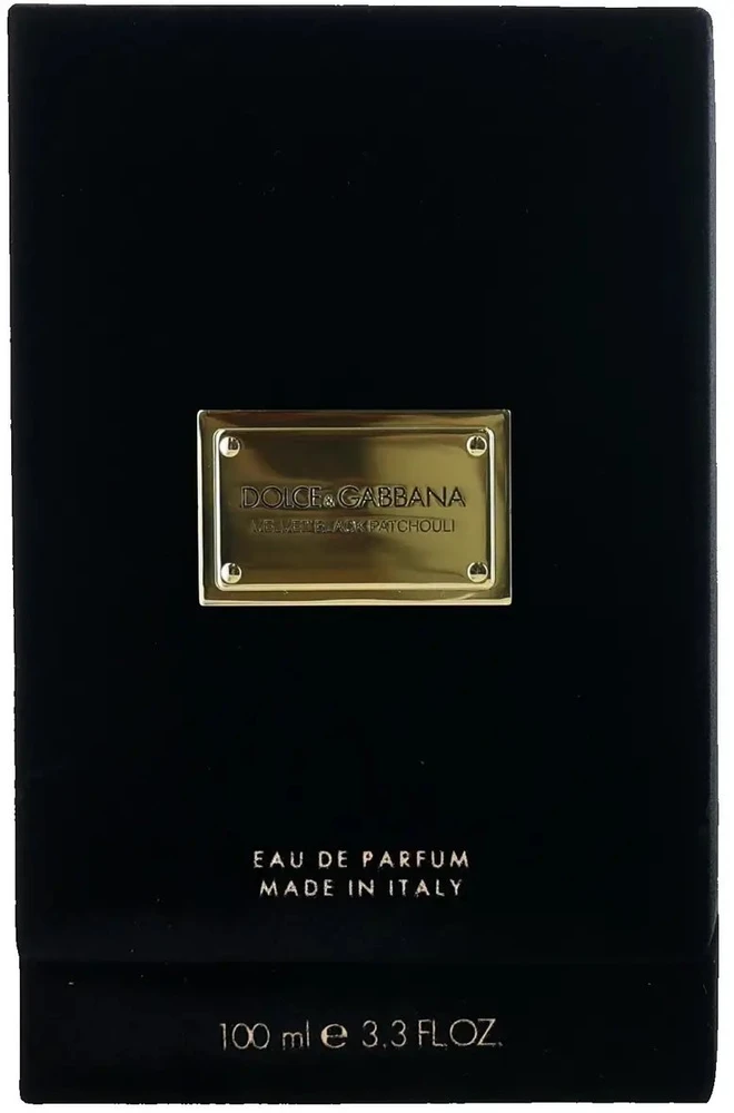 Dolce&Gabbana Dolce&Gabbana D y g Velvet Juodas Patchuli EDP, 100 ml