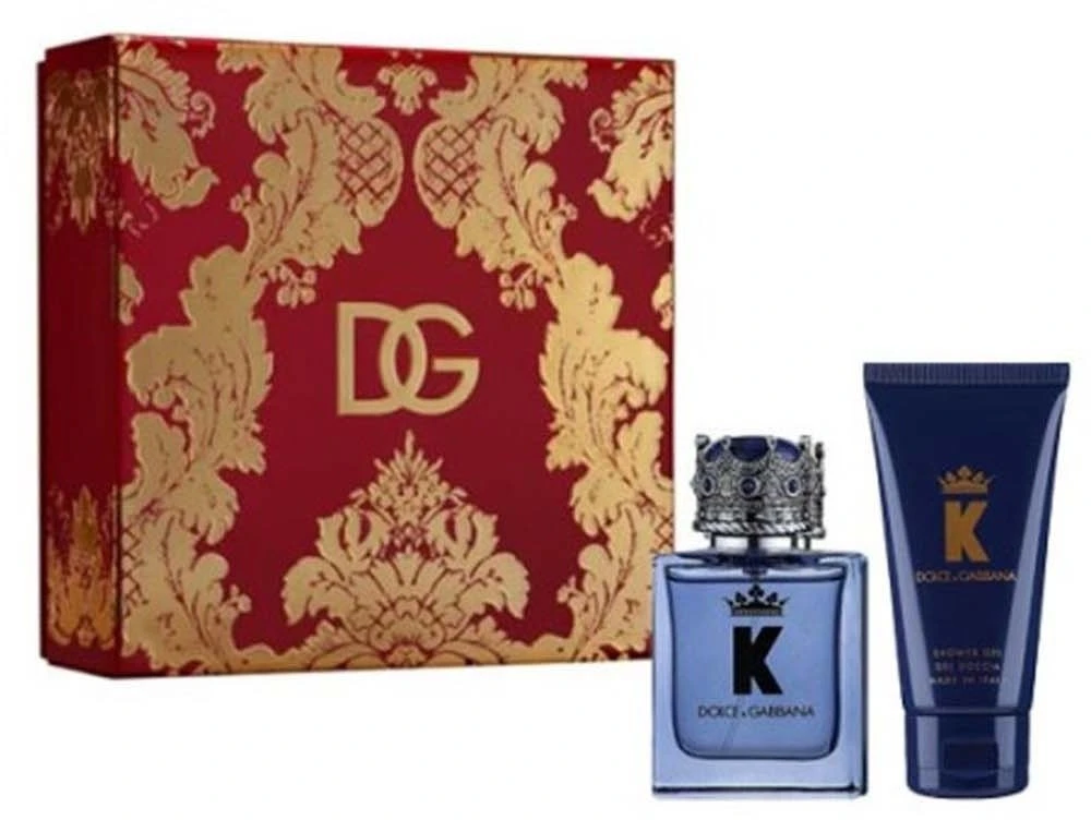 „Dolce&Gabbana“ rinkinys „Dolce & Gabbana“: + „K By Dolce Gabbana“ valomasis dušo želė visiems odos tipams, 50 ml