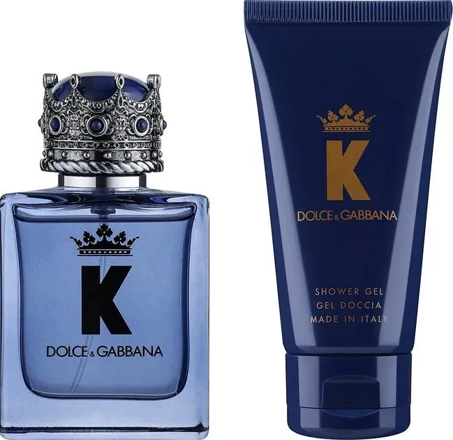 „Dolce&Gabbana“ rinkinys „Dolce & Gabbana“: + „K By Dolce Gabbana“ valomasis dušo želė visiems odos tipams, 50 ml