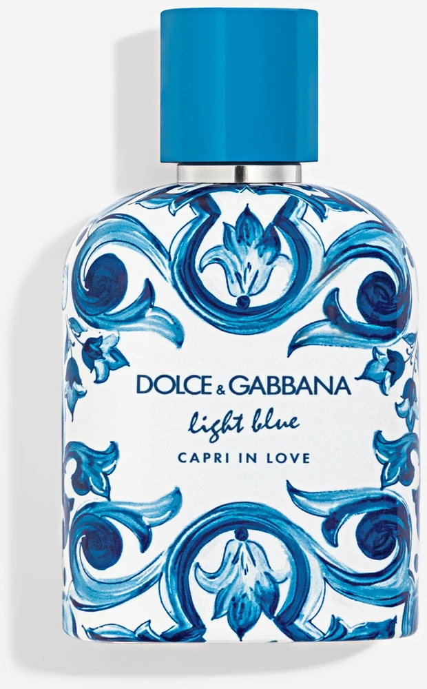 Dolce&Gabbana Dolce & Gabbana Light Mėlyna Capri In Love Pour Homme EDP parfumuotas vanduo vyrams, 100 ml