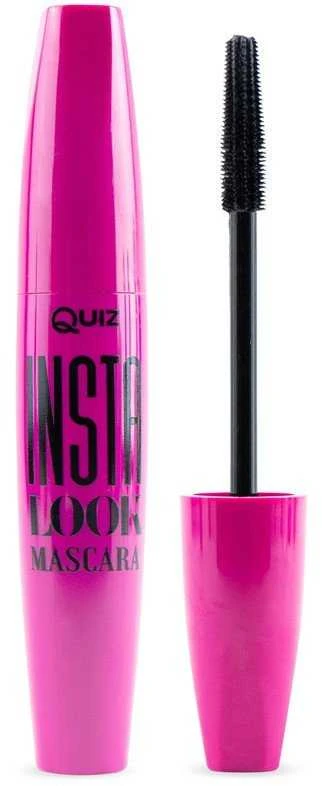Quiz Cosmetics Insta Look Blakstienų tušas Juodas, 8 g