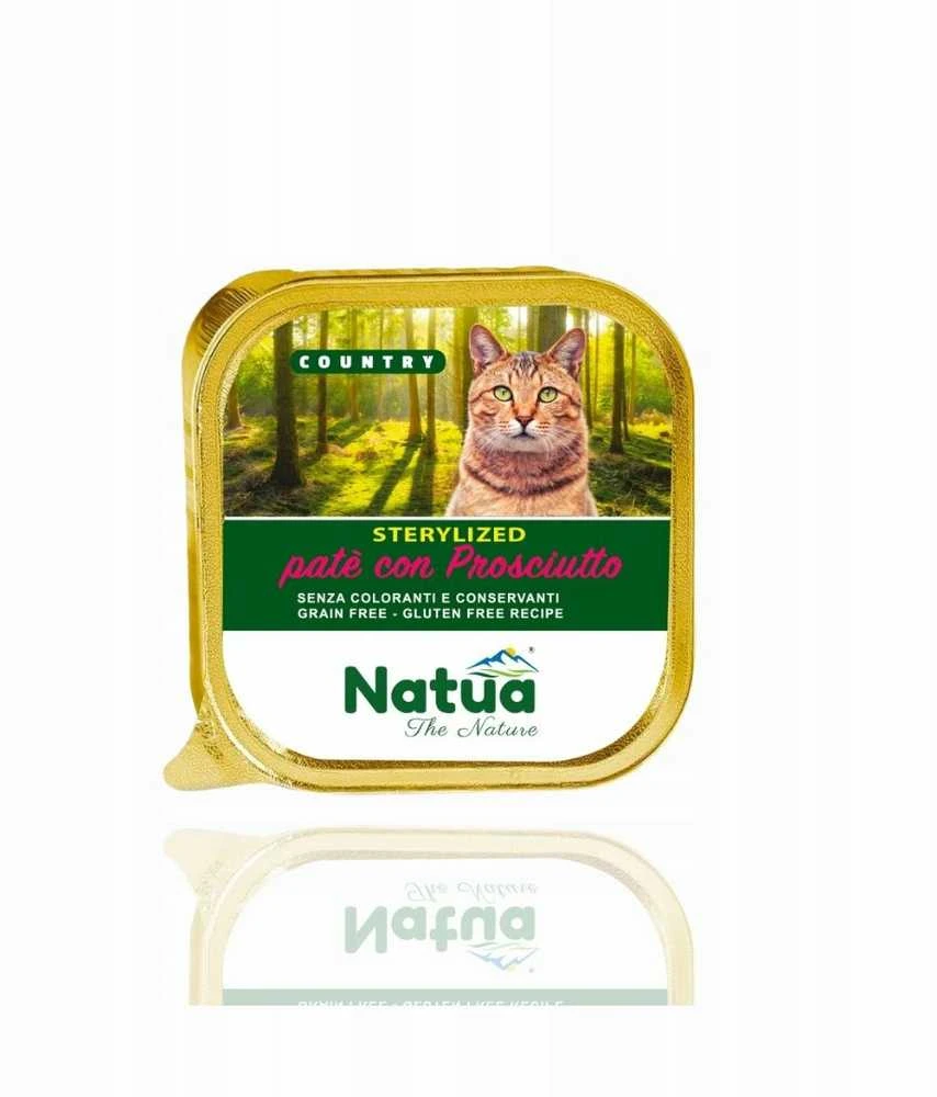 NA2 NATUA Country Sterilised Ham – šlapias kačių maistas – 100g