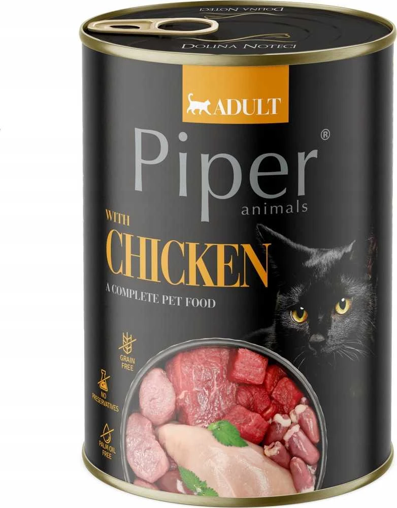 Dolina Noteci Drėgnas Kačių Maistas - Piper Vištiena 400g