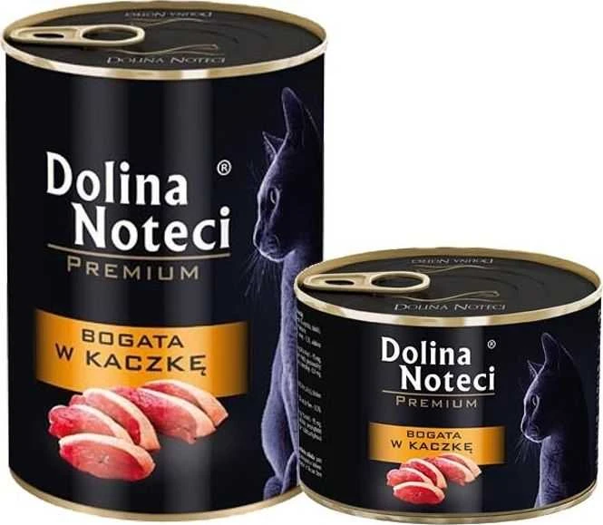 Drėgnas Kačių Maistas - Dolina Noteci 400g Antis