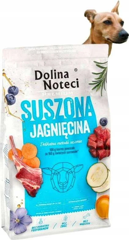 Šunų Maistas - Dolina Noteci 9 Kg Džiovinta ėriena