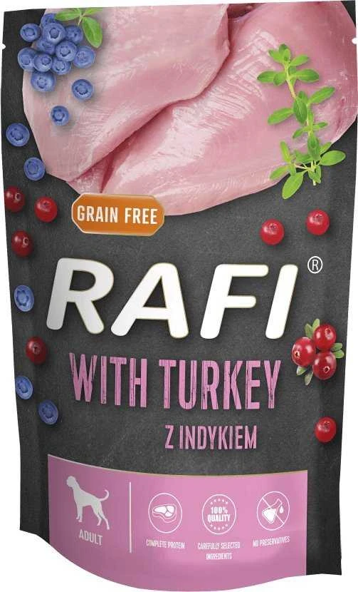 Šunų Maistas - DOLINA NOTECI Rafi Kalakutienos Drėgnas 500g Be Glitimo Be Grūdų