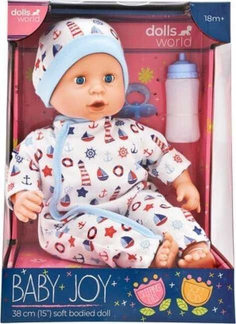 Dante *****DollsWorld baby Joy 38cm ubr.bia 78314 83146