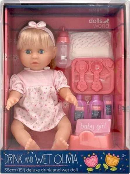 Dante DollsWorld lalka Olivia 38cm pije/sika 78402 84020