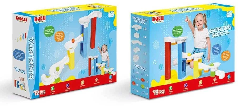 Kamuoliukų trasa XL Dolu, 79 dalys, 5164