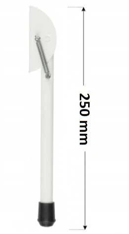 Fiksatorius Domax 88213, balta, 250 mm, Ø 14 mm