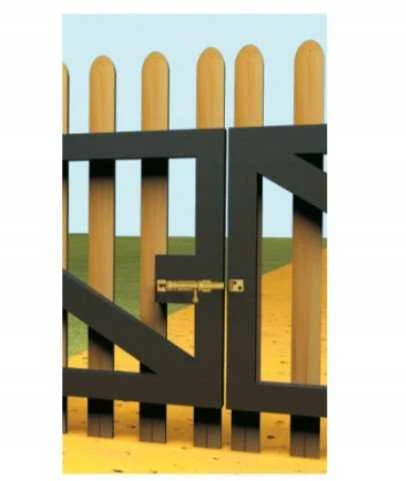Durų skląstis Domax 8572, cinko, 70 mm x 10 mm