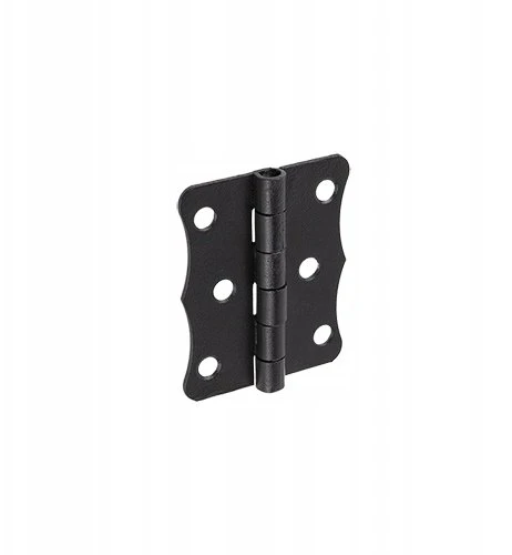 Lankstas baldų durims Domax ZO 60, 48 cm, 0.1 cm, juoda
