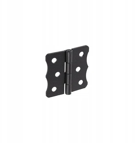 Lankstas baldų durims Domax ZO 60, 48 cm, 0.1 cm, juoda