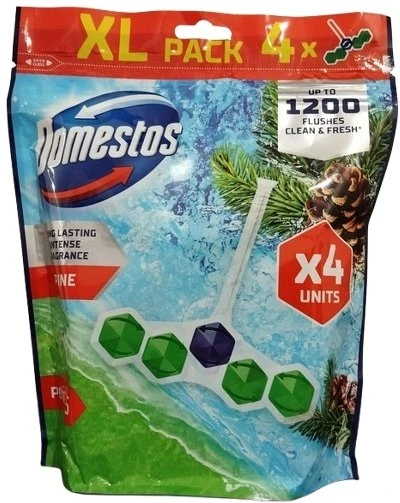 TOILET CLEANER DOMESTOS PINE 4X55G