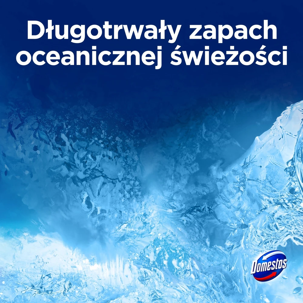 WC valiklis-gaiviklis DOMESTOS Power 5 Ocean, 3x55 g