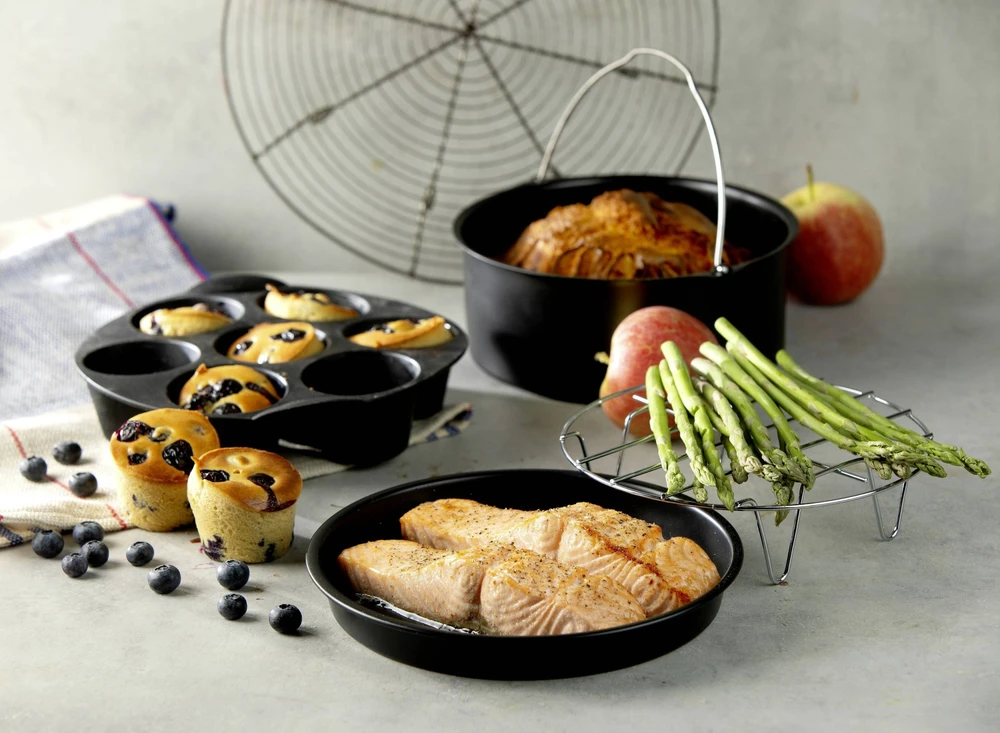 Domo 167 AIRFRYER oro gruzdintuvės priedų rinkinys, 4 vnt.